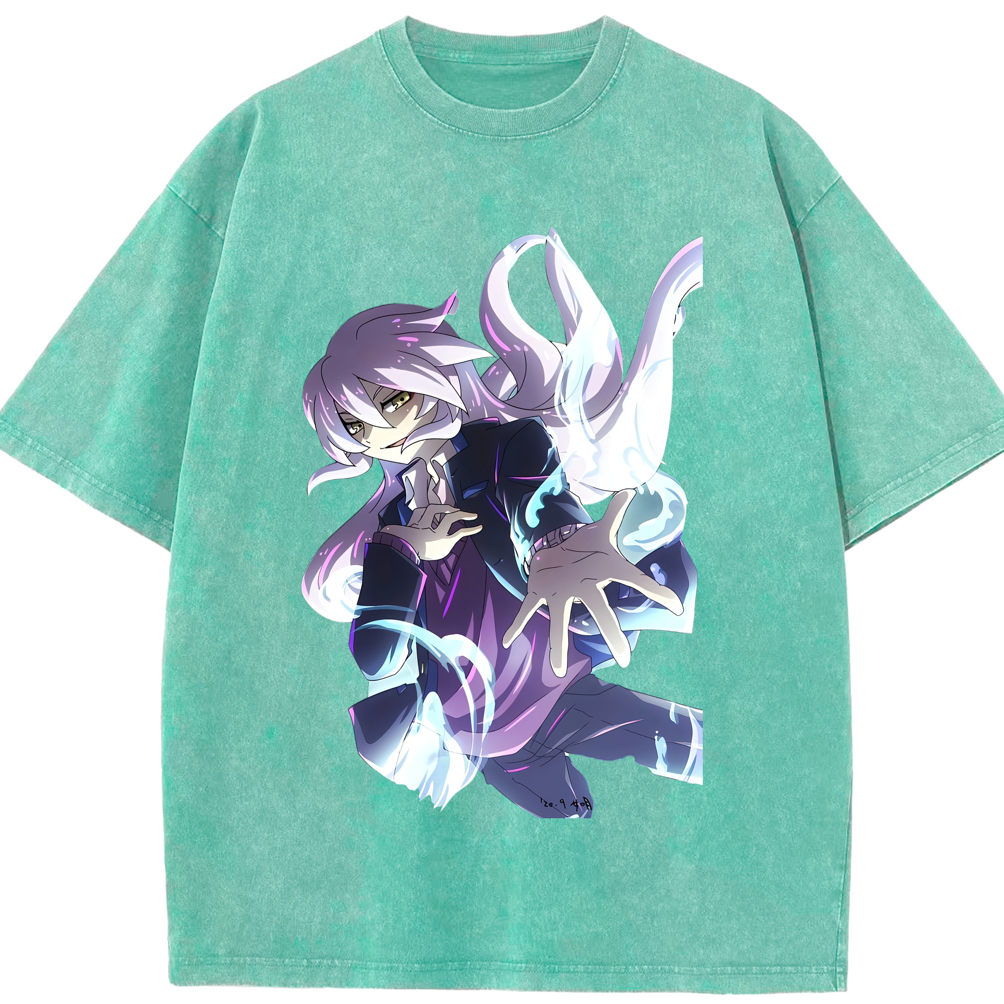 （画像用） 妖怪ウォッチ Yo-kai Watch 綿100% ヴィンテージ風 半袖Tシャツ（フロントプリント）
